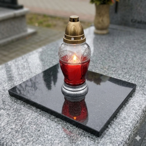 Podstawka na znicze czarna
